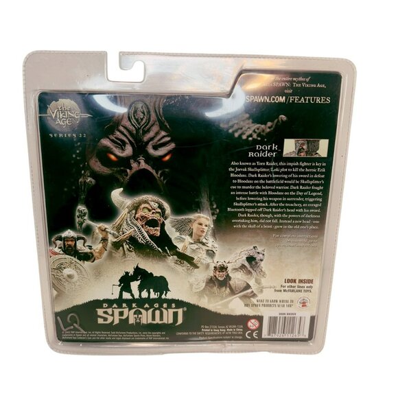Spawn Dark Ages The Viking Age Series 22 Dark Raider Action Figure McFarlane 200 - Picture 2 of 4